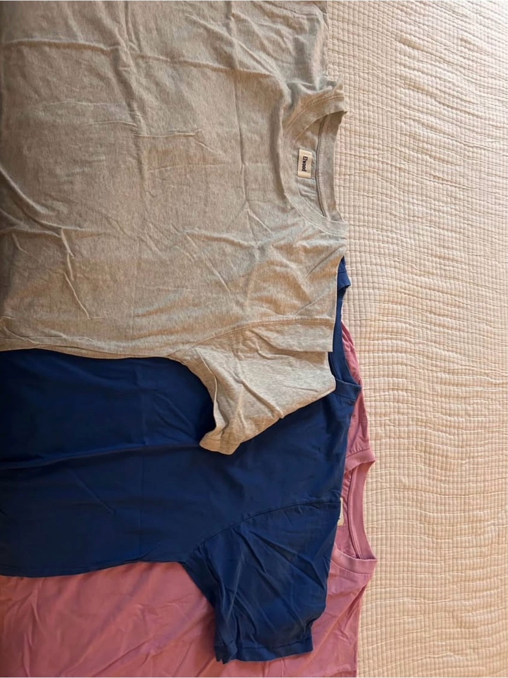Elwood Core Tee 3 Pack | VINTAGE ASH GREY + COBALT + PINK